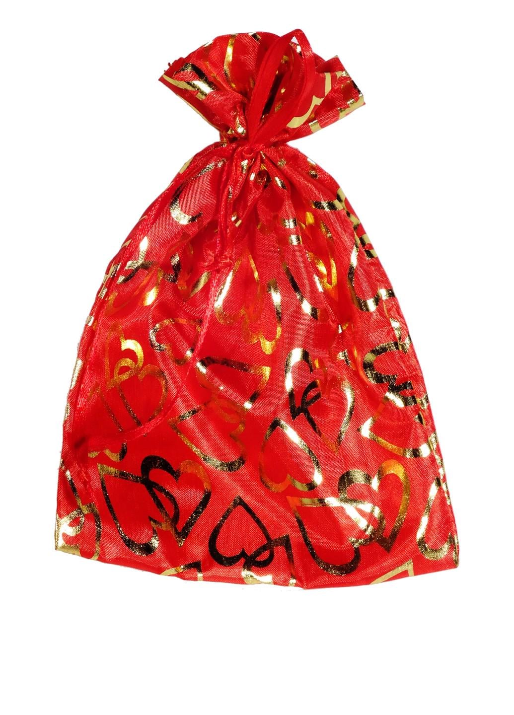 Мешочек Сердца Красный (13-415)