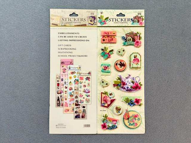 Набор 3D стикеров Весна (22777)