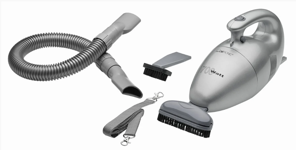 Пилосос ручний Clatronic HS 2631 сухе прибирання шнур 6 м з насадками 700 Вт (2631)