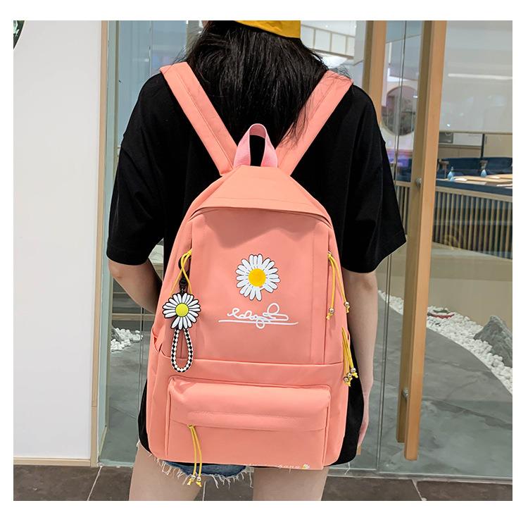 Шкільний рюкзак для дівчинки Ромашка 4в1 5-11 клас Рожевий (27667929) - фото 3 Шкільний рюкзак для дівчинки Ромашка 4в1 5-11 клас Рожевий (27667929) - фото 3