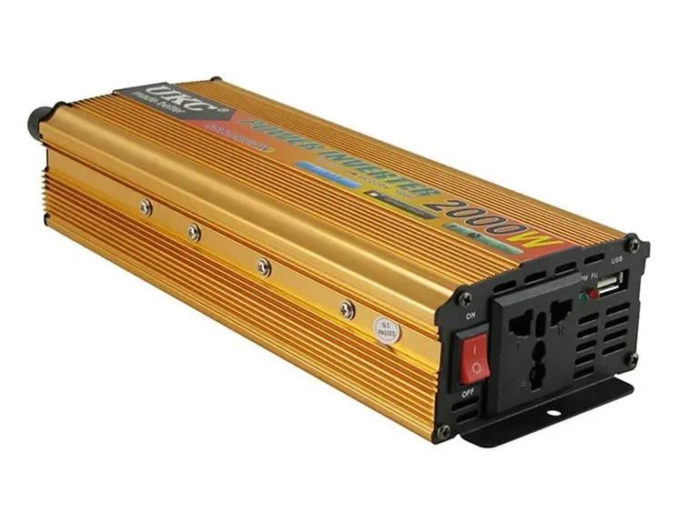 Автомобильный инвертор преобразователь Inverter I-Power SSK UKC 2000 W (69e15a89) - фото 2