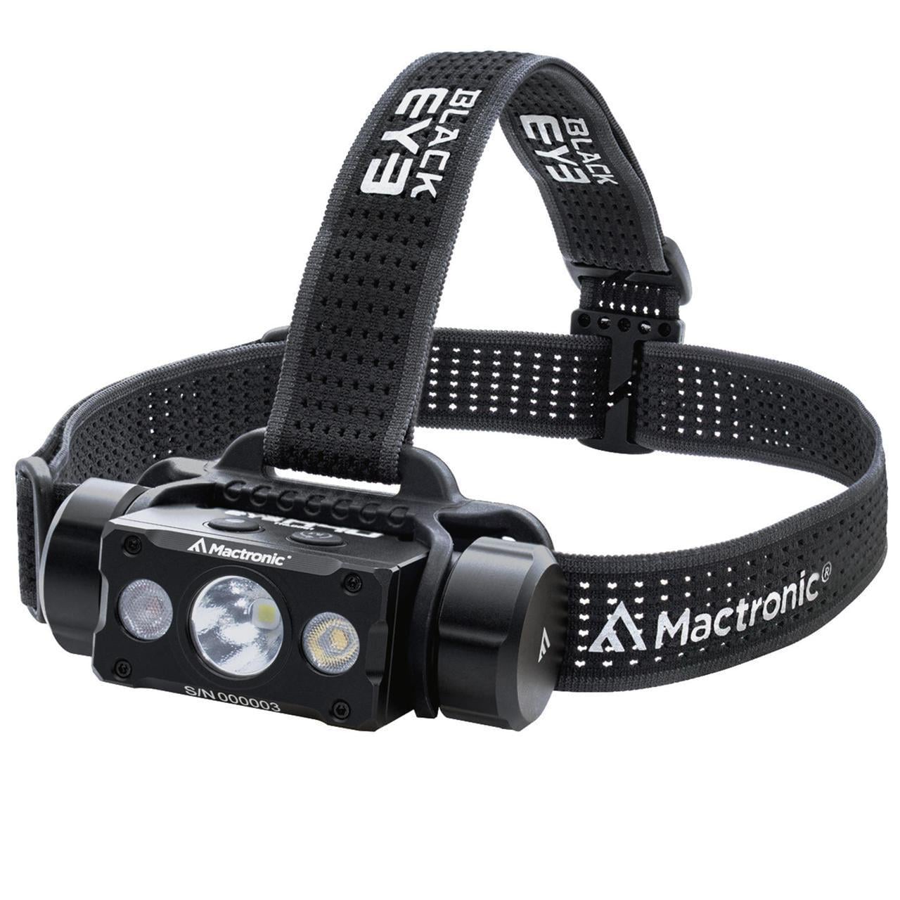 Ліхтар налобний Mactronic Black Eye H40 4000 Lm Cool White/Red LED Rechargeable Type-C (THL0061)