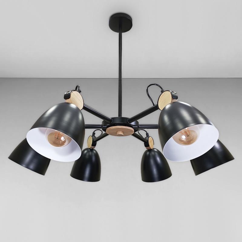 Люстра подвесная Light House LS-18038-6 Черный