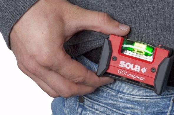 Уровень магнитный Sola GO с зажимом для ремня (8101696578) - фото 5 Уровень магнитный Sola GO с зажимом для ремня (8101696578) - фото 5