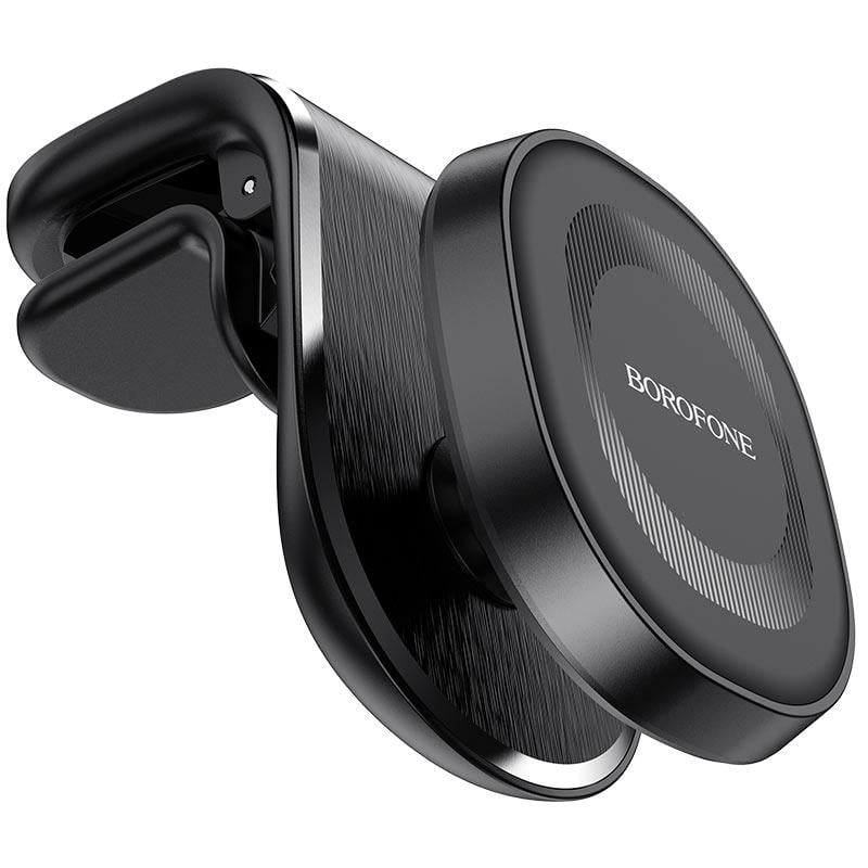 Автотримач для телефона Borofone BH40 Kyle air outlet magnetic car holder Black (6931474740243)