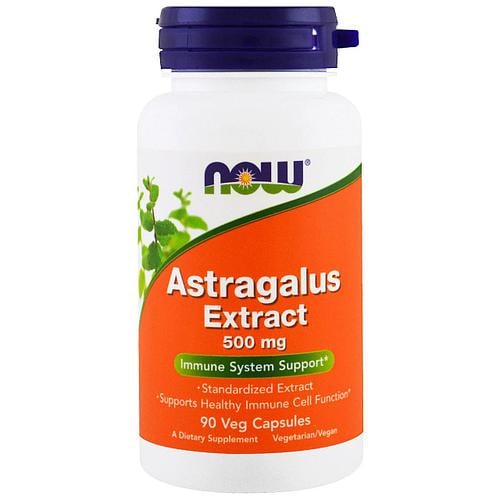 Дієтична добавка Now Astragalus Экстракт астрагала 90 капсул