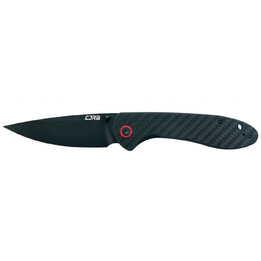 Ніж складаний мисливський CJRB Feldspar Black Blade Carbone (m341039)