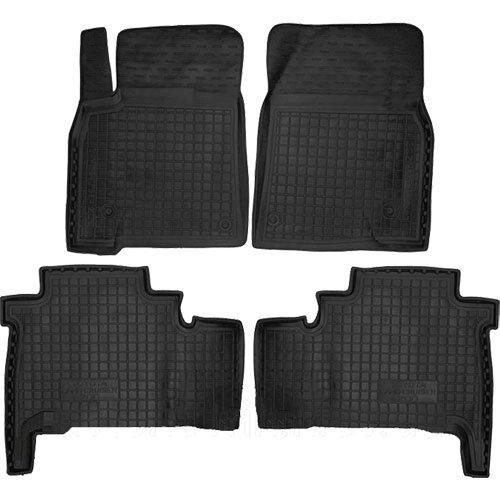 Коврики в салон AVTO-Gumm Toyota Land Cruiser 200 07-12 4 шт. Черный (11311)