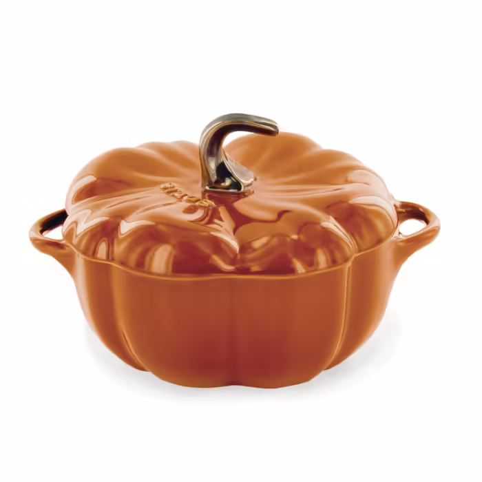 Кастрюля-жаровня Staub в форме тыквы Burnt Orange 13 см 0,47 л