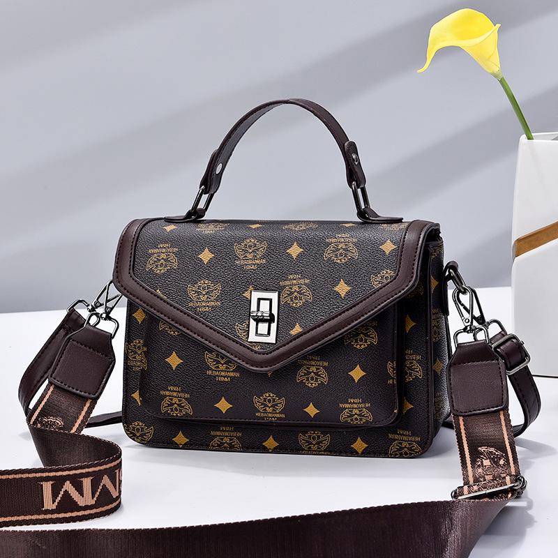 Женская сумка Romantic Dark print (id_755)