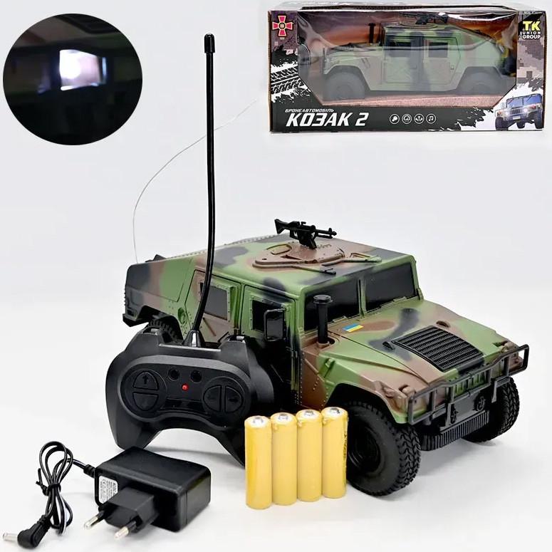 Радиоуправляемая игрушечная машинка TK Group Бронеавтомобиль Козак-2 со звуком и светом (28444237) - фото 3 Радиоуправляемая игрушечная машинка TK Group Бронеавтомобиль Козак-2 со звуком и светом (28444237) - фото 3