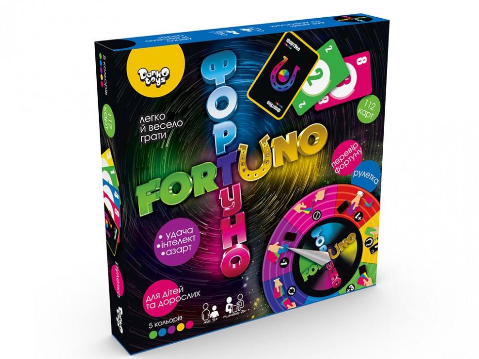 Настільна гра дитяча розвиваюча Danko Toys Фортуно велика UF-02-01U (RLT13523)
