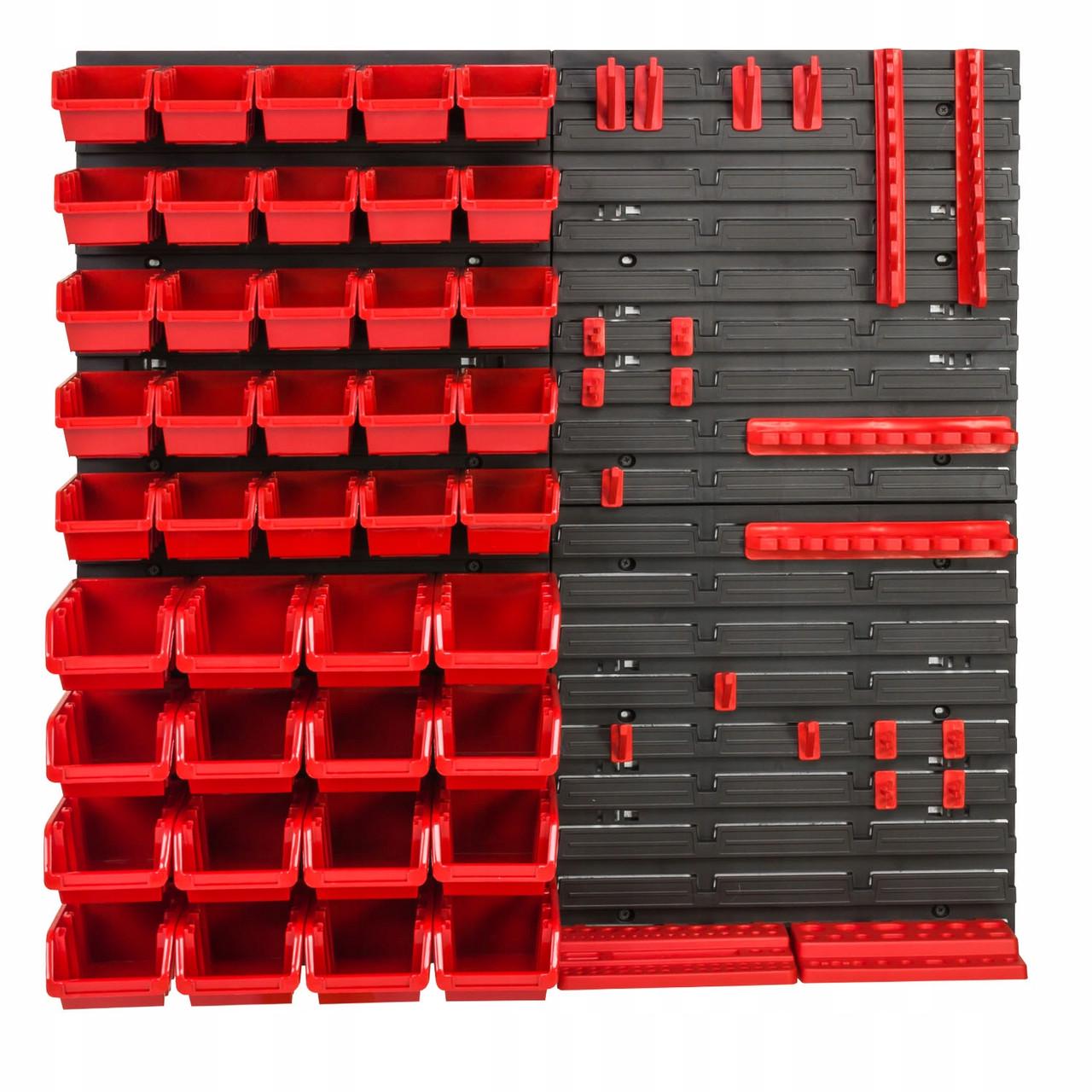 Панель настенная для инструментов Kistenberg 78х78 см 41 контейнер (MIX550)