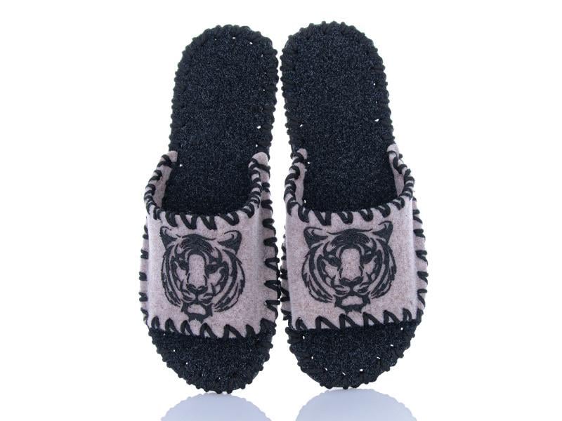 Тапочки фетровые мужские VENDS 367 р. 44-45 Бежевый