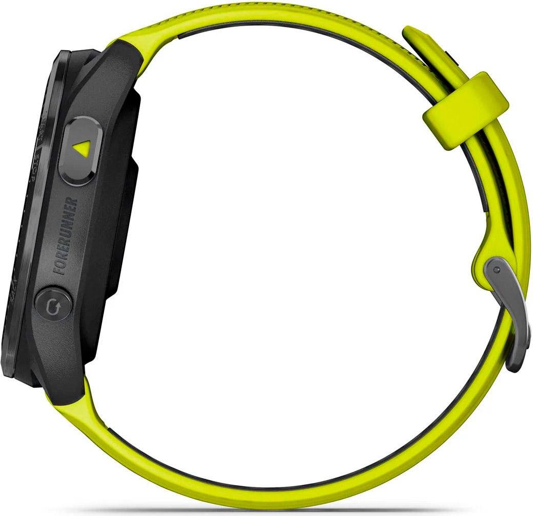 Смарт-часы Garmin Forerunner 965 Carbon Gray DLC Titanium Bezel with Black Case and Amp Yellow/Black Silicone Band (010-02809-02/12) - фото 5