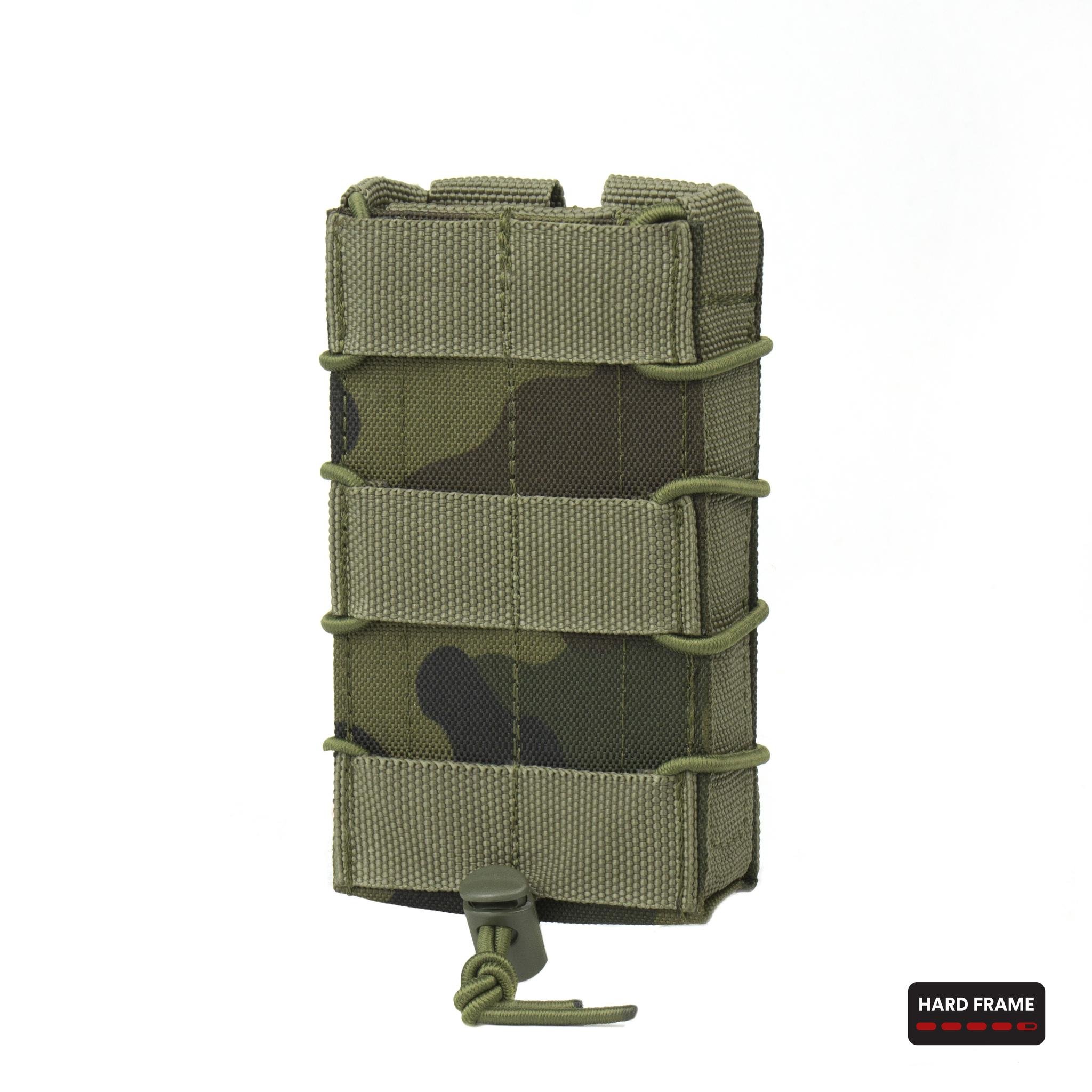 Подсумок для магазинов Dozen AK Magazine Pouch Fast Access открытый Woodland Camo