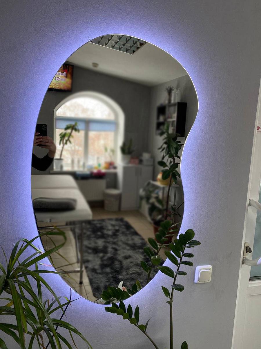 Зеркало с подсветкой Гармония M 60х100 см (10007M-60100stW)