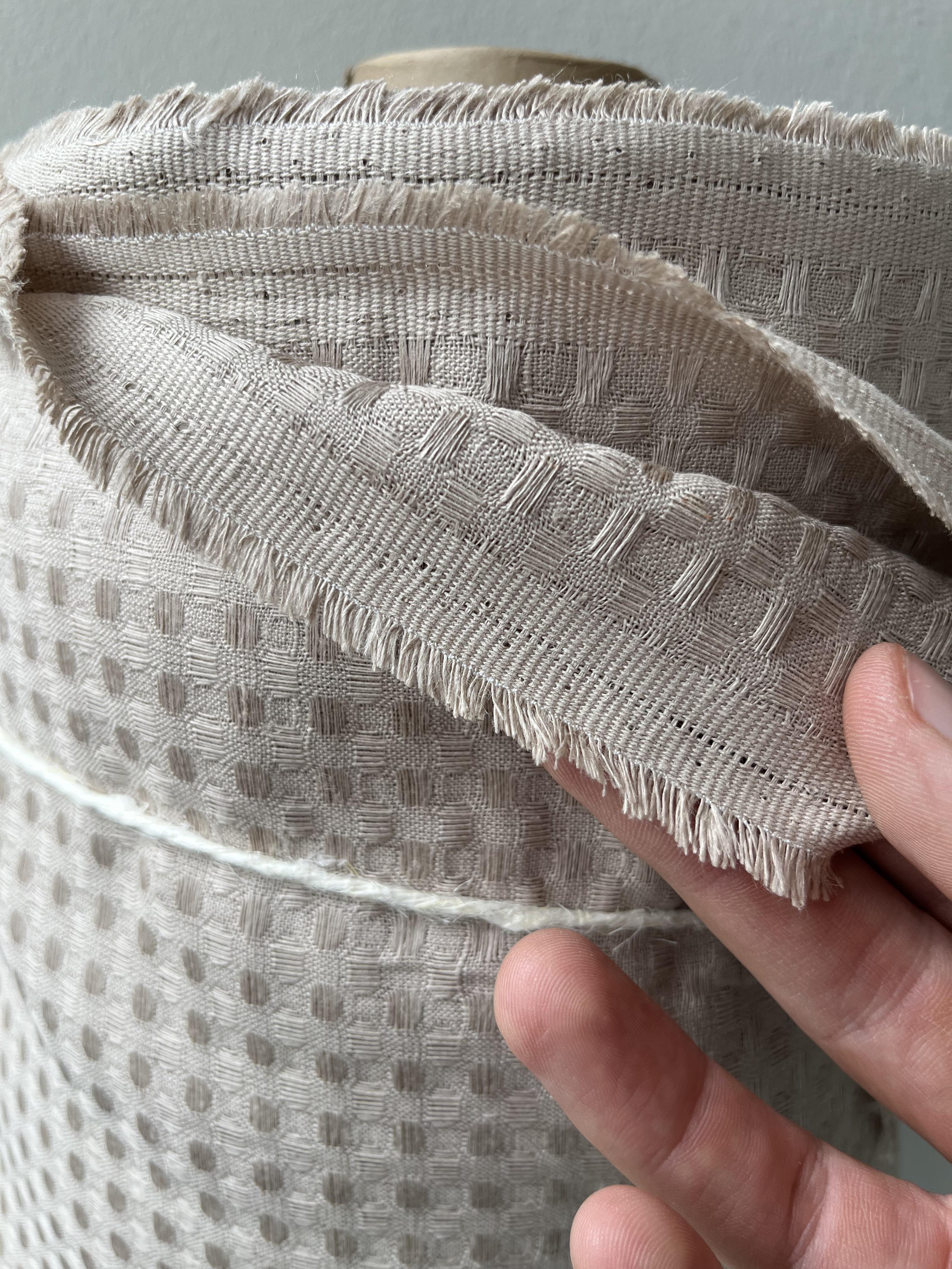 Ткань Linen Plus 54% лен 46% хлопок 200 см Бежевый (415-29) - фото 2 Ткань Linen Plus 54% лен 46% хлопок 200 см Бежевый (415-29) - фото 2