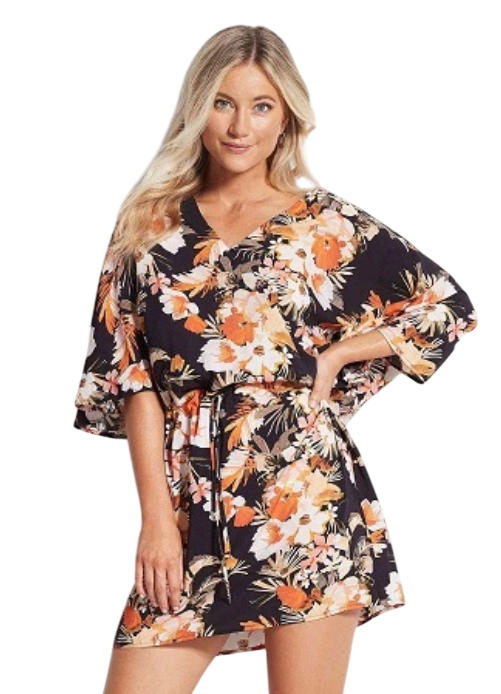 Платье летнее Seafolly M Черный (54227)