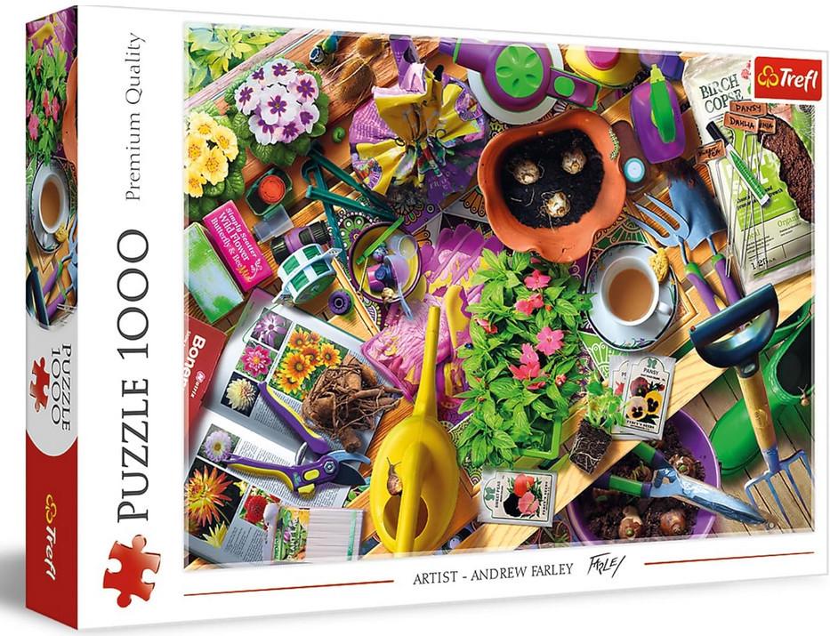 Пазл Trefl Уборка сада 1000 эл.