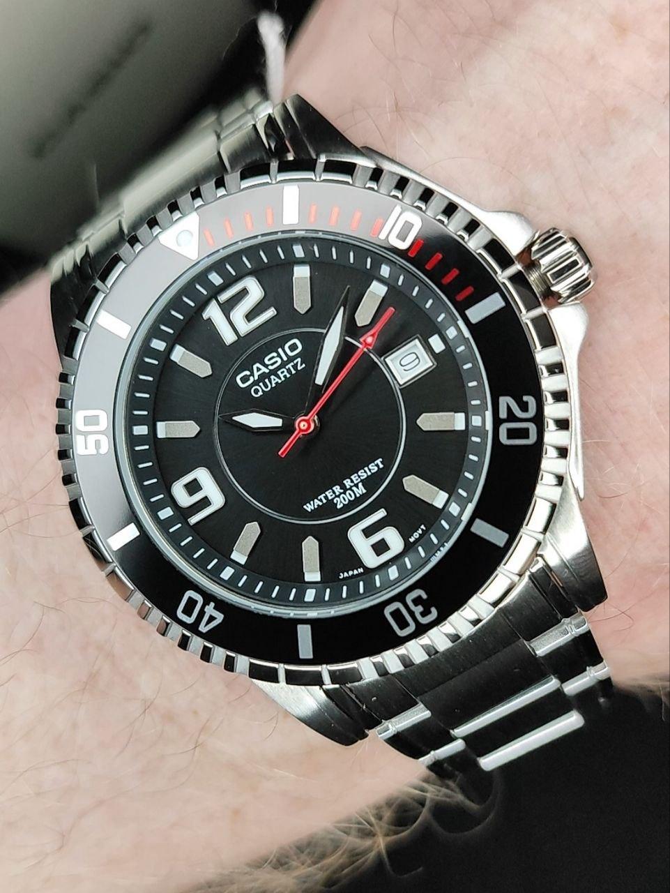 Наручные часы мужские Casio MTD-1053D-1A Diver Collection со стальным корпусом/водозащитой 200 м Черный (2677424233) Наручные часы мужские Casio MTD-1053D-1A Diver Collection со стальным корпусом/водозащитой 200 м Черный (2677424233)