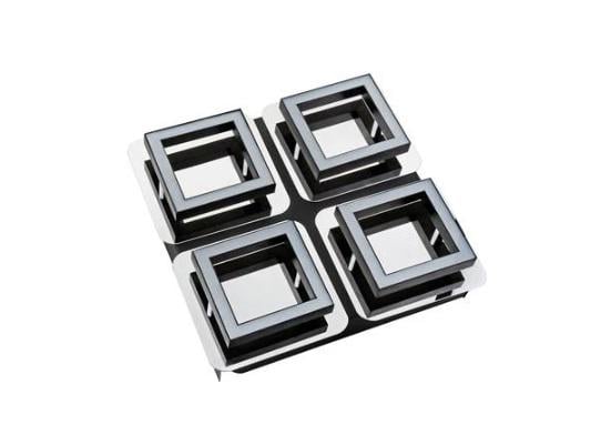 Светильник точечный потолочный HOROZ ELECTRIC LIKYA-4 4х5W 4000K светодиодный нейтральный свет Хром