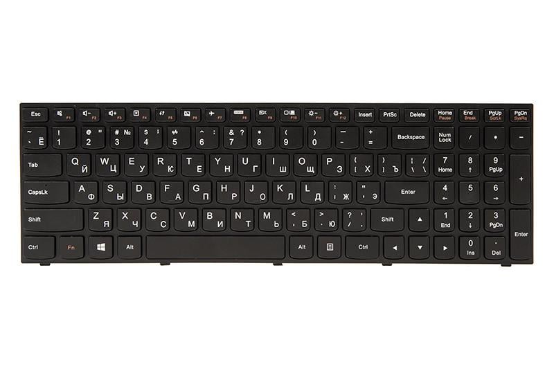 Клавиатура Power для ноутбука IBM/Lenovo IdeaPad G50-30 черный фрейм Черный