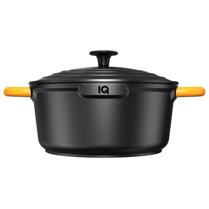 Кастрюля IQ Be Active 20 см 2,4 л Черный