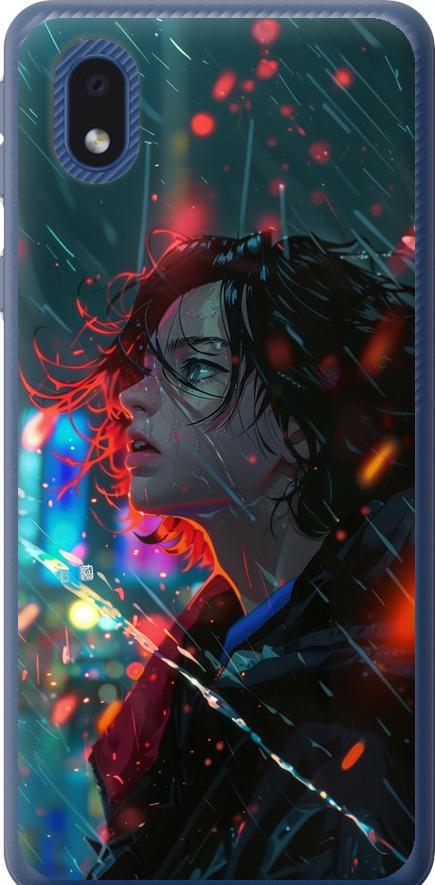 Чехол на Samsung Galaxy A01 Core A013F Ночные огни (6096u-2065-42517)