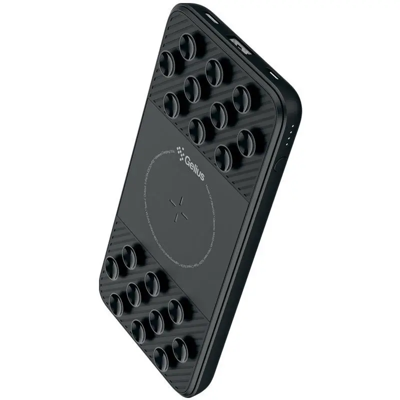 Батарея портативная Gelius Pro Velcro GP-PBW1120 10000 mAh Black