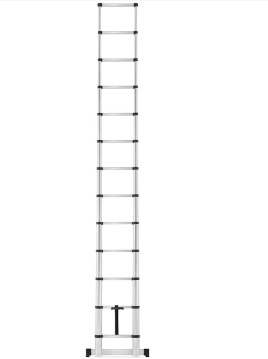 Лестница телескопическая HIGHER ML-1038P 3,8 м 13 ступеней алюминий (ML-1038P)