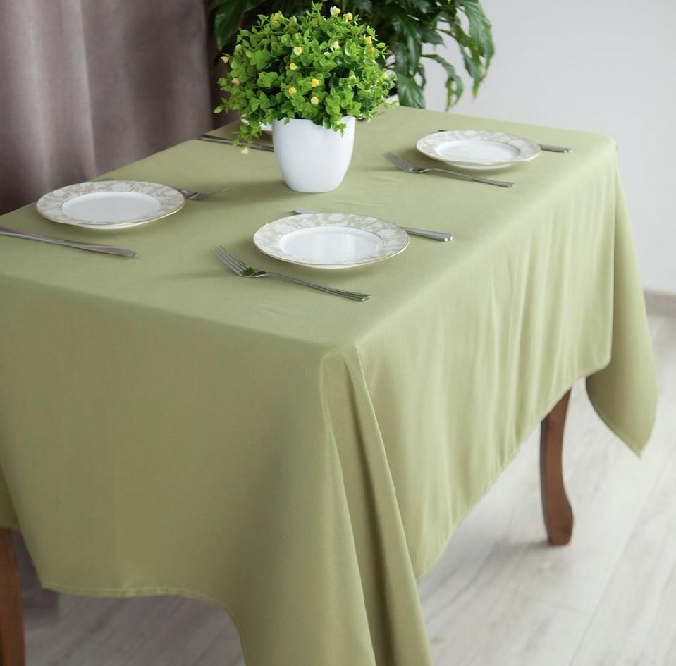 Скатерть водоотталкивающая 120x150 см Оливковый