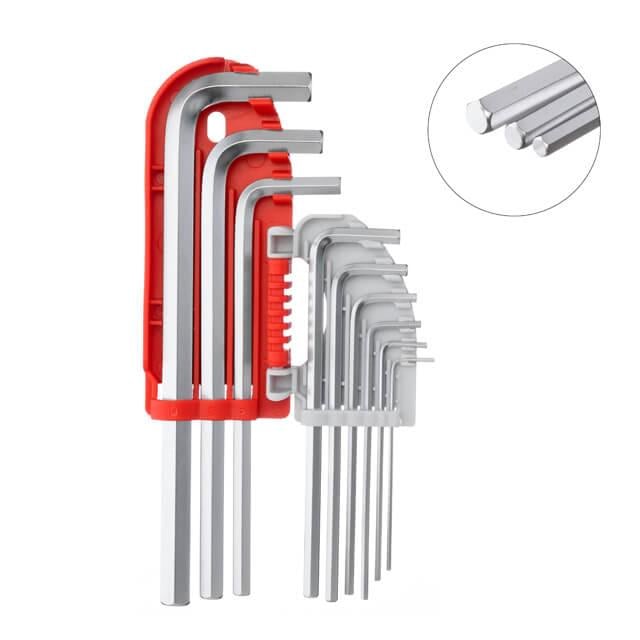 Набір ключів Г-подібних шестигранних Intertool HT-1803 S2 Prof 1.5-10 мм 9 пр.