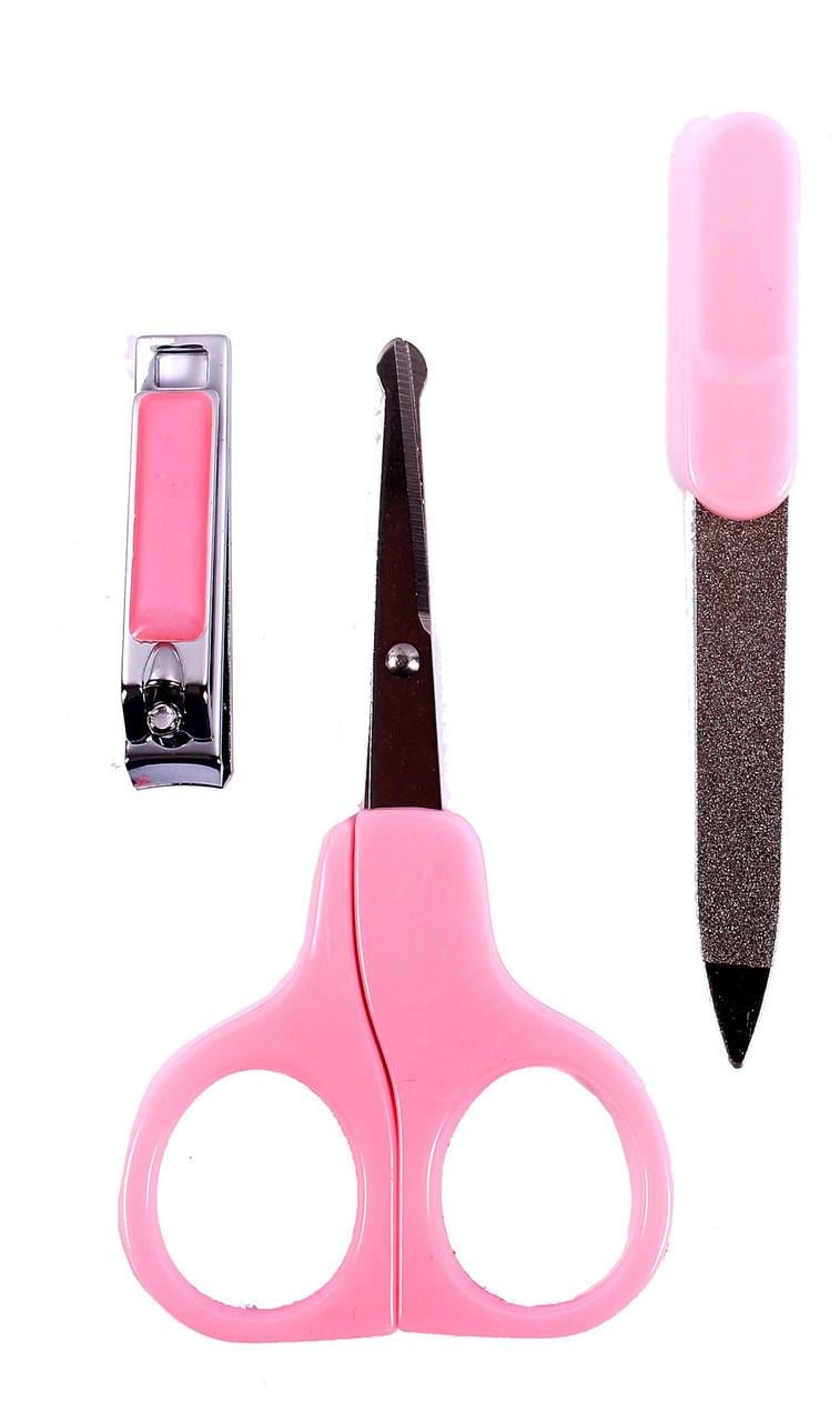 Манікюрний набір Курносики Пилочка/ножиці/щипчики 7080 (8850217870802)