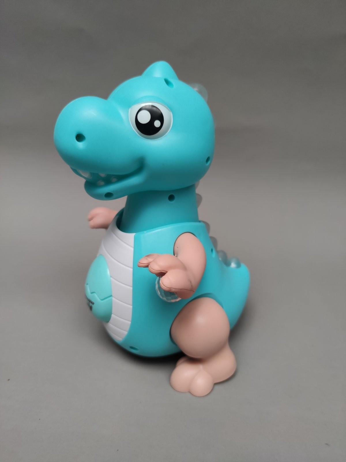 Інтерактивний динозавр AToys Swing Dinosaur звукові/світлові ефекти танцюють Blue (G_393-44Blue) - фото 5 Інтерактивний динозавр AToys Swing Dinosaur звукові/світлові ефекти танцюють Blue (G_393-44Blue) - фото 5