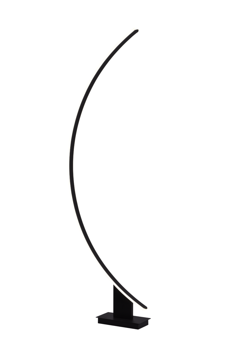 Торшер современный светодиодный Valeso LDD1007 BK 76W Черный - фото 3