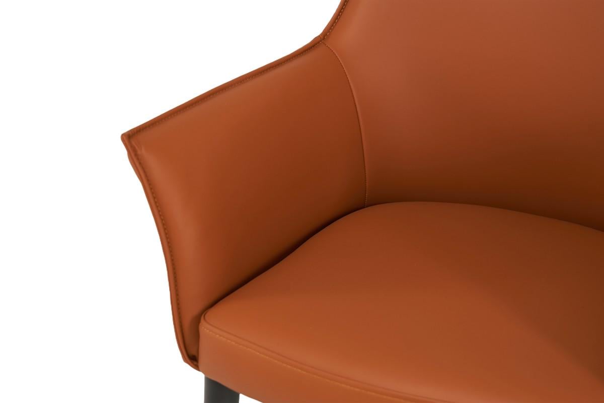 Стілець обідній Vetro Теракотово-Чорний (M-90) - фото 7 Стілець обідній Vetro Теракотово-Чорний (M-90) - фото 7