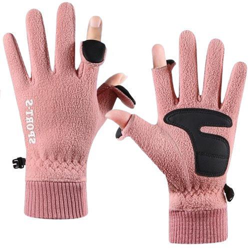 Рукавички зимові STORM N702 сенсор/водовідштовхувальні/антиковзні фліс р. 8/M Рожевий - фото 2 Рукавички зимові STORM N702 сенсор/водовідштовхувальні/антиковзні фліс р. 8/M Рожевий - фото 2