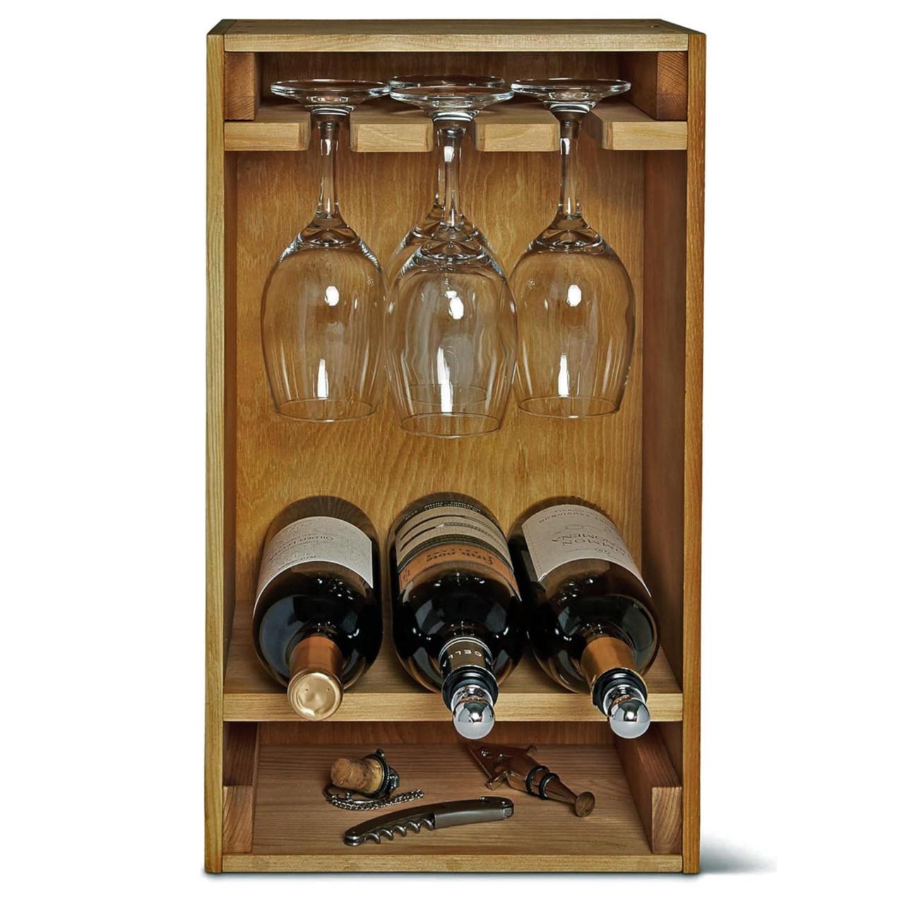 Полка для вина настольная Свалитра Сиена (Впс-017705)