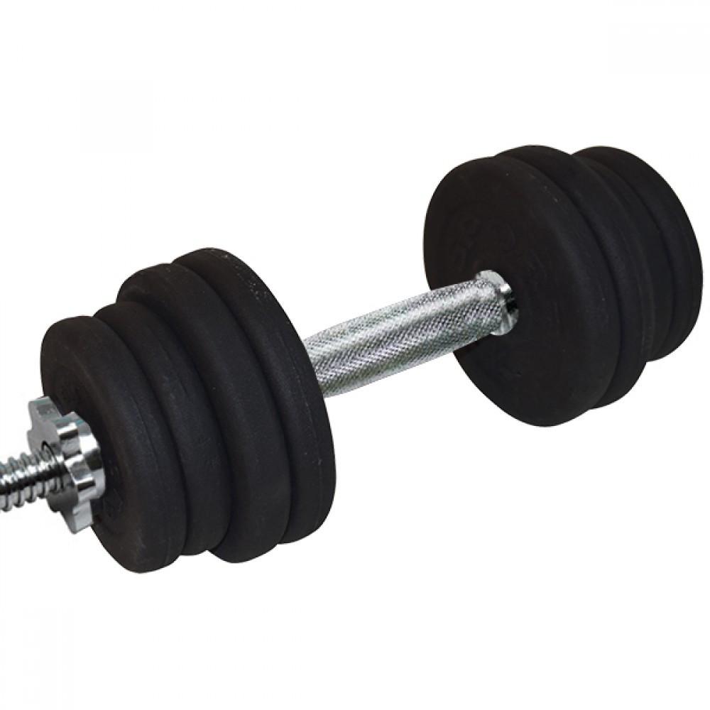 Гантель IVN набірна сталева 21 кг (A00315) - фото 2 Гантель IVN набірна сталева 21 кг (A00315) - фото 2