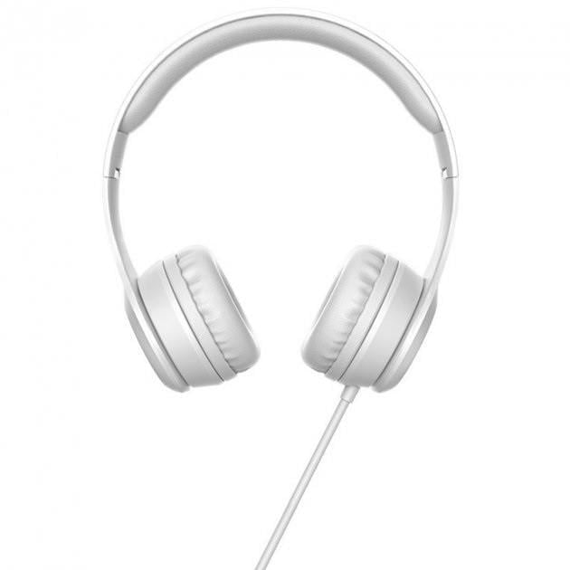 Наушники Hoco W21 Premium проводные с микрофоном складные Grey