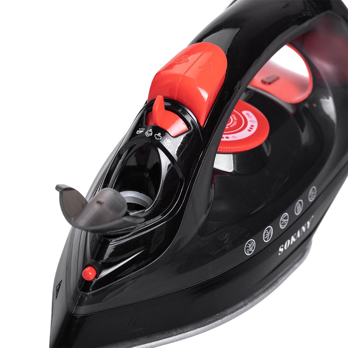 Утюг для одежды Sokanyручная паровая 1800 Вт (5880) - фото 6 Утюг для одежды Sokanyручная паровая 1800 Вт (5880) - фото 6