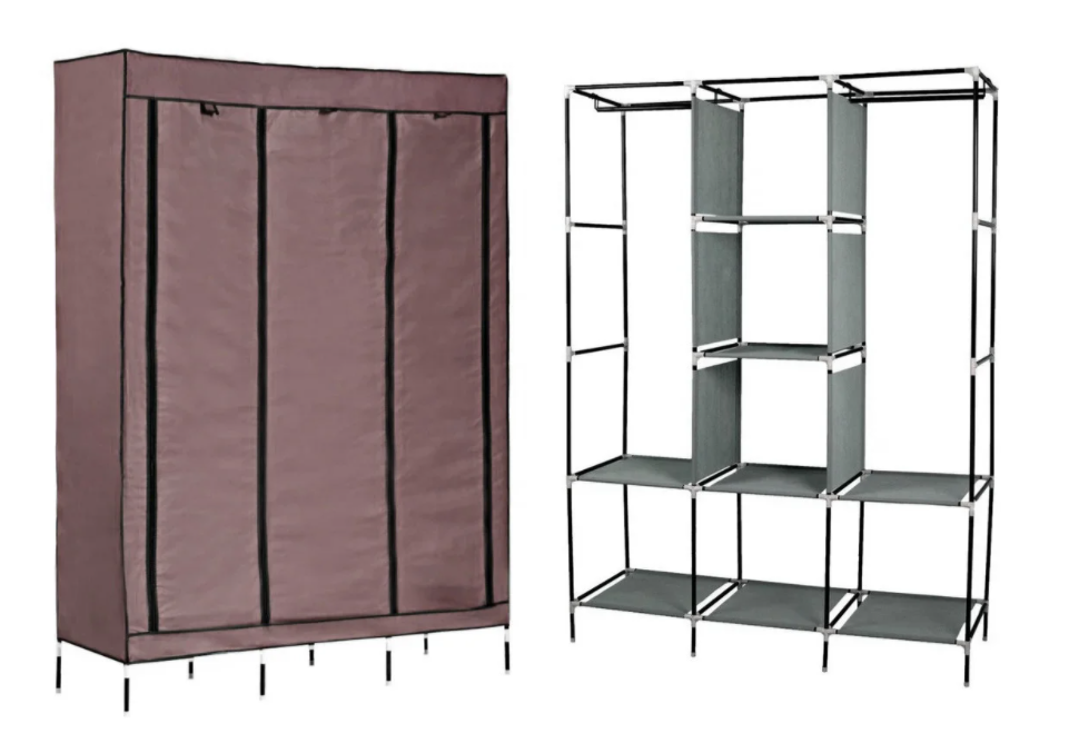 Шкаф тканевый Storage Wardrobe 88130 130х45х175 см - фото 5