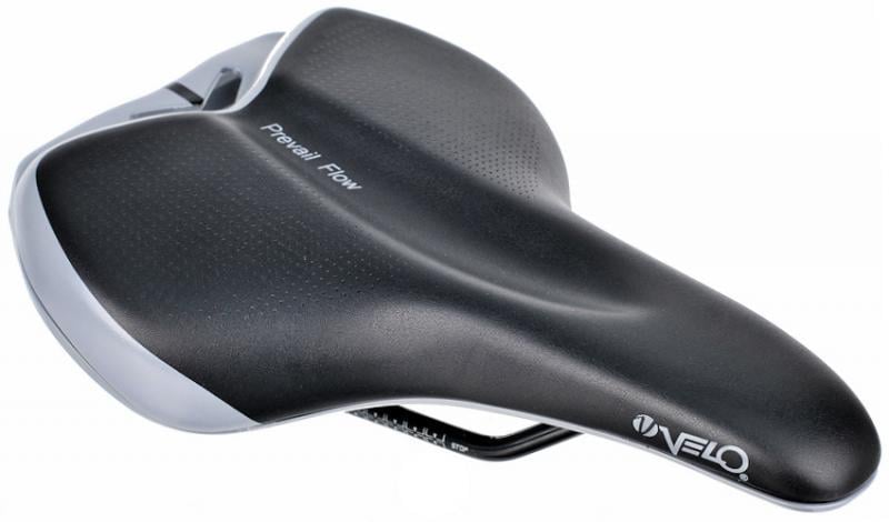 Седло Velo Angel VL-6441-1 Prevail Flow Atoms Черно-серый (C-SI-0310)