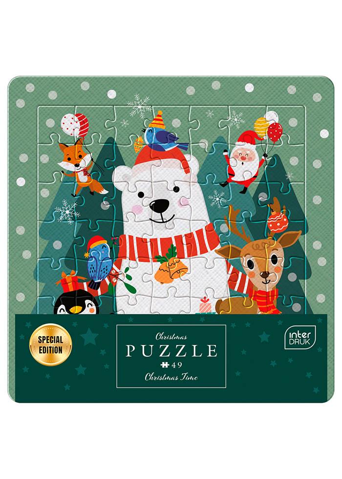 Пазли тришарові InterDRUK Christmas Christmas Time 49 шт. (376329)