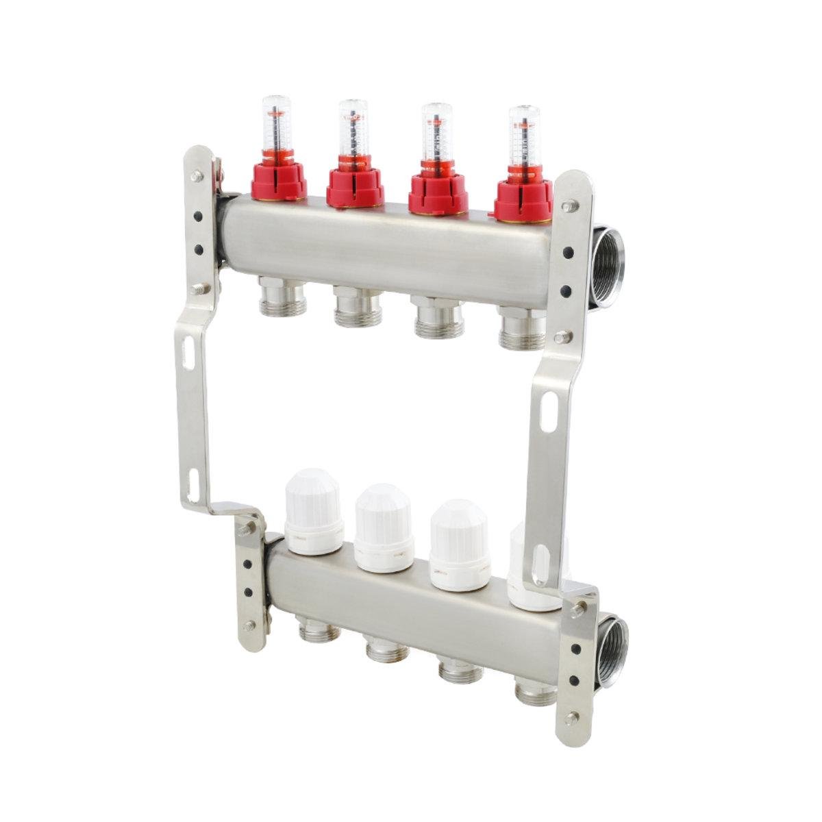 Коллектор Polmark 1x3/4 4 выхода PSMF104 - фото 2 Коллектор Polmark 1x3/4 4 выхода PSMF104 - фото 2