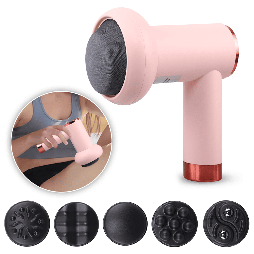 Массажер для тела 5в1 Massage Gun (6607) - фото 4 Массажер для тела 5в1 Massage Gun (6607) - фото 4