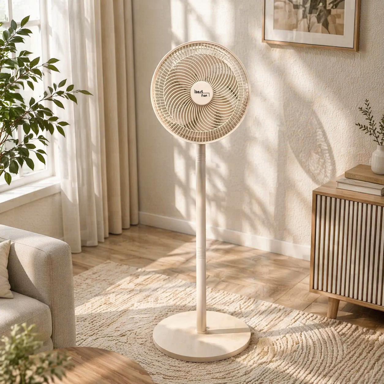 Напольный вентилятор Best Fan BT-002 40 Вт 30 см с поворотом 90° и регулировкой высоты (0381)