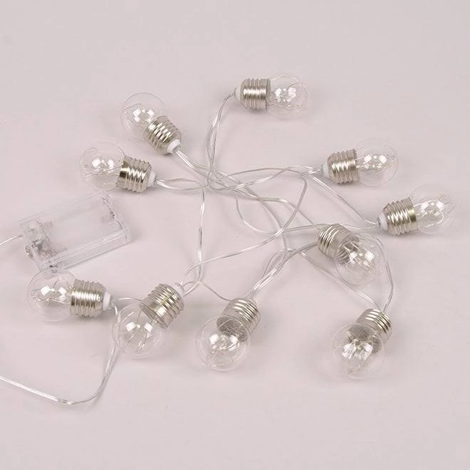 Гірлянда Лампочки 4 см 10 шт. холодне світло 2 м (40790) - фото 2 Гірлянда Лампочки 4 см 10 шт. холодне світло 2 м (40790) - фото 2