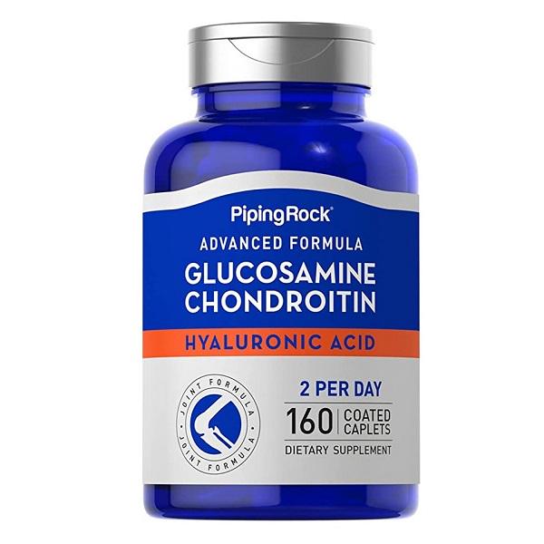 Препарат для суставов и связок Piping Rock Advanced Glucosamine Chondroitin Hyaluronic Acid 160 каплет (000016571)